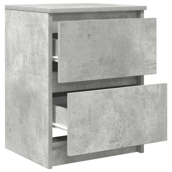 Mueble de TV de madera de ingeniería gris hormigón 40x35x54 cm M 5