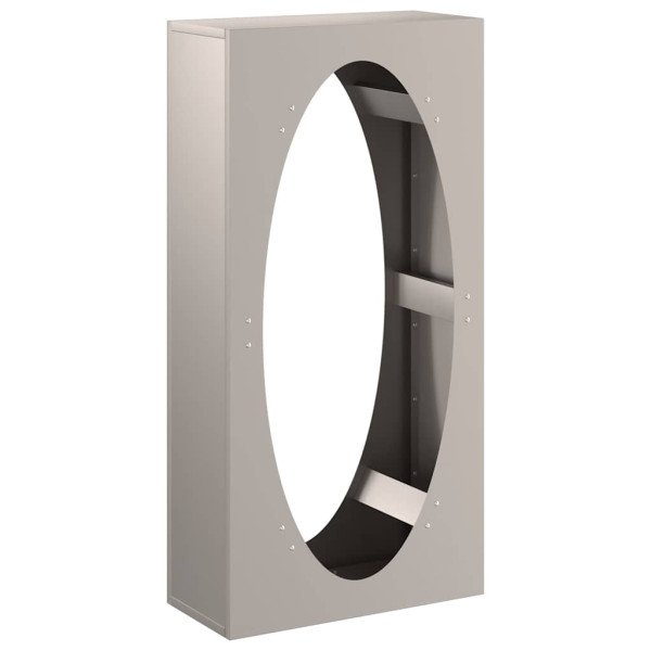 Rack de lenha 50x23x100 cm aço resistente às intempéries M 5