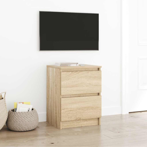 Mueble de TV de roble Sonoma 40x35x54 cm Madera de ingeniería D