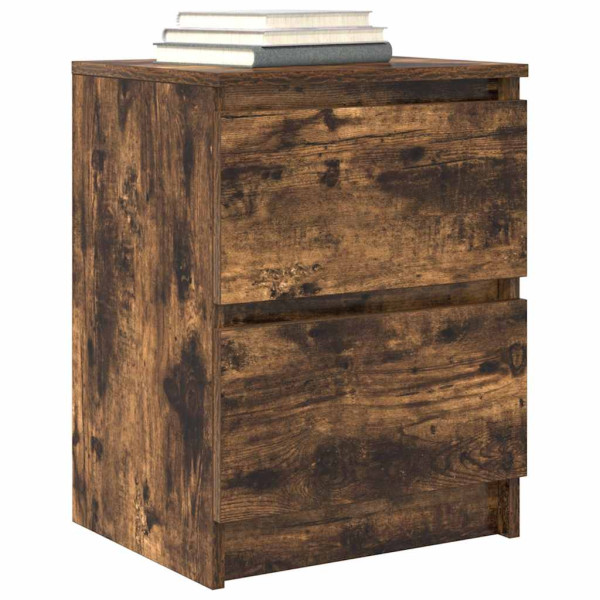 Mueble de TV de roble ahumado 40x35x54 cm Madera de ingeniería M 4