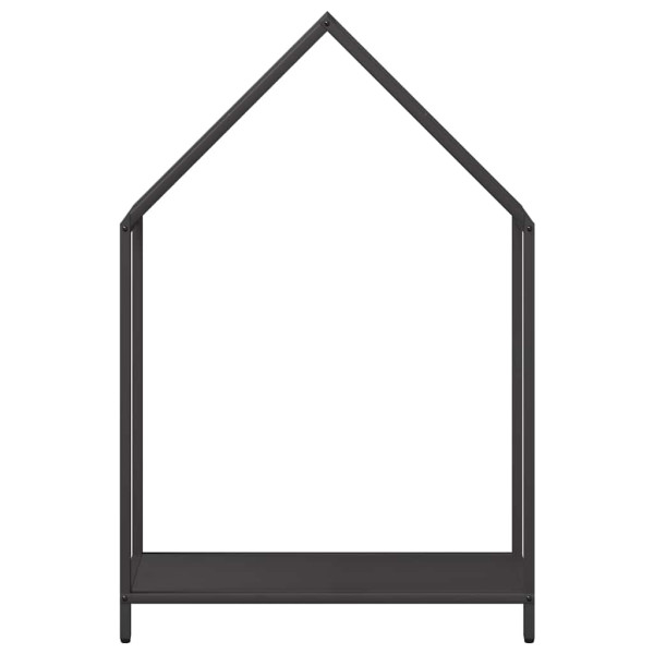 Suporte para lenha 60x25x90 cm aço laminado a frio preto M 5