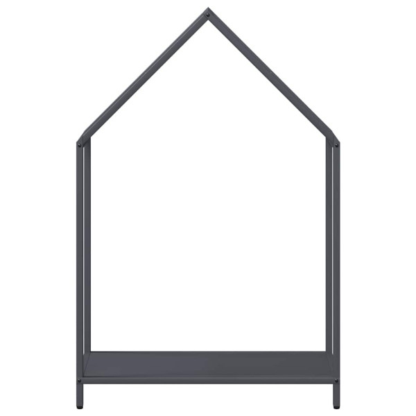 Suporte para lenha 60x25x90 cm aço laminado a frio antracite M 5