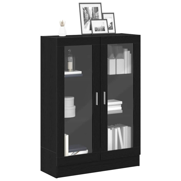 Librería de roble negro 82.5x30.5x115 cm Madera de ingeniería M 4