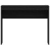 Escritorio roble negro 90x40x72 cm madera de ingeniería 5