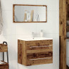Mueble de baño para lavabo de madera antigua 60x38.5x48 cm 3