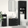 Mueble para lavabo de roble negro 63x30x54 cm 1