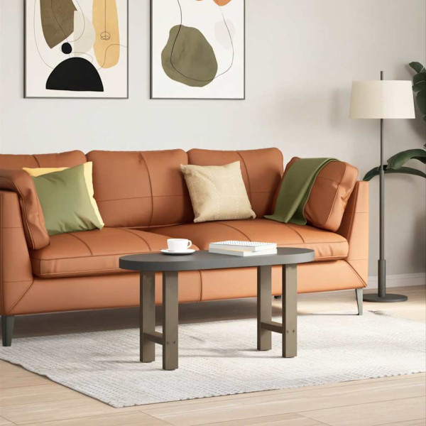 Patas para mesa de centro de acero natural 2 uds 28x(42-43) cm M 2