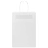 Sacos de papel 50 unid com alças branco 21x11x31 cm 5