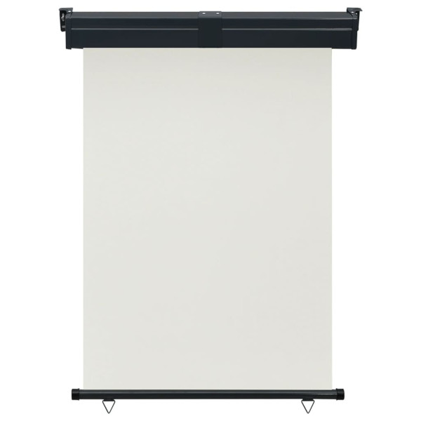 Toldo lateral para varanda 125x250 cm creme M 2