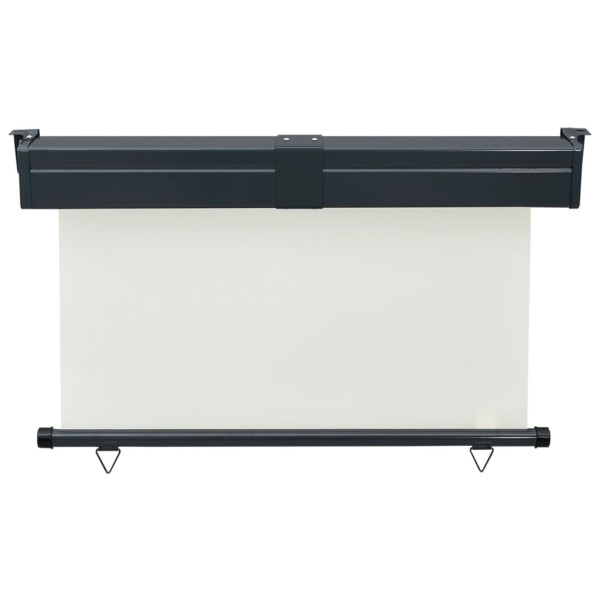 Toldo lateral de balcón color crema 125x250 cm M 4