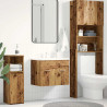 Mueble de baño para lavabo de madera antigua 60x38.5x46 cm 1