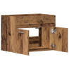 Mueble de baño para lavabo de madera antigua 60x38.5x46 cm 5