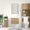 Mueble de lavabo de baño madera roble artisan 60x38.5x46 cm 3