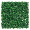Valla de hojas de arbusto artificial 24 uds verde 50x50 cm 2