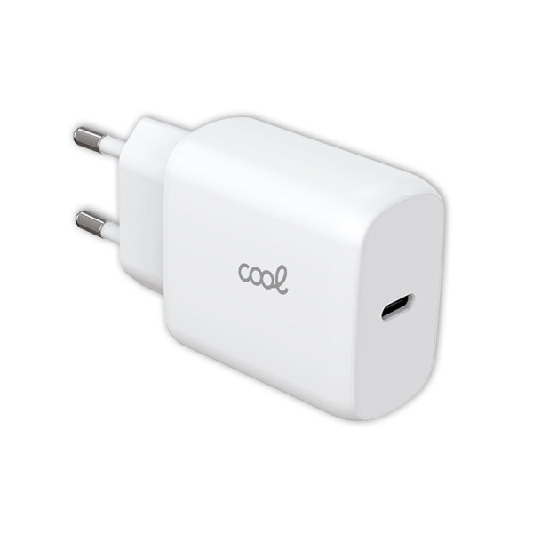Cargador Red Universal Fast Adapt. (PD) Tipo-C COOL (25W) Blanco D