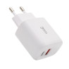 Cargador Red Universal Fast Charger (PD) Dual Tipo-C / USB COOL (20W) Blanco 3