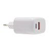 Carregador rápido universal vermelho (PD) Dual Type-C / USB COOL (20W) Branco 6