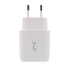 Cargador Red Universal Fast Charger (PD) Dual Tipo-C / USB COOL (20W) Blanco 7