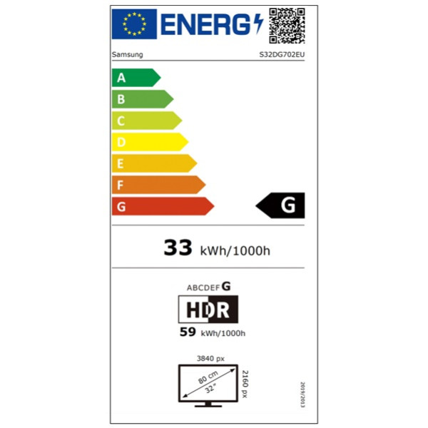 Monitor Gaming SAMSUNG Odyssey G7 32" IPS S32DG702EU negro M 8