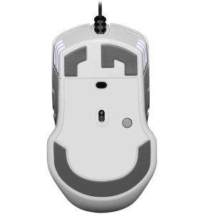 Ratón gaming evga x12/ hasta 16000 dpi/ blanco H
