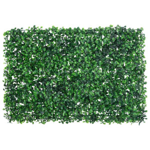   Vedação de arbusto artificial 6 pcs 40x60 cm verde H