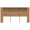 Cabecero armario madera roble artisian 200x18.5x102.5 cm 4