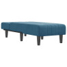Chaise longue veludo azul 3