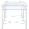 Soporte pedestal doble lavadora con estantes extraíbles blanco 4