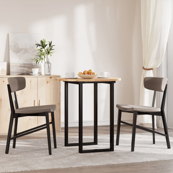 Tampo de mesa redondo Ø70x2 cm madeira de acácia maciça M 3