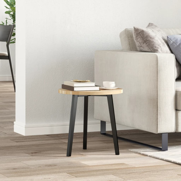 Tablero de mesa redondo madera maciza de acacia Ø40x2 cm M 3