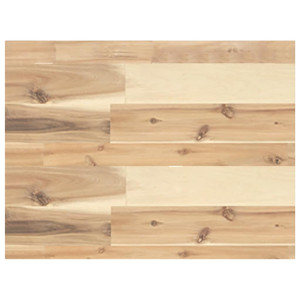 Estante flotante madera maciza de acacia sin tratar 40x30x4 cm H