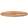 Tablero de mesa redondo madera maciza de acacia Ø50x2 cm 4