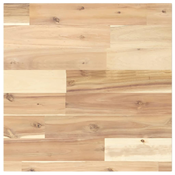 Tablero de mesa cuadrado madera maciza de acacia 40x40x2 cm M 2