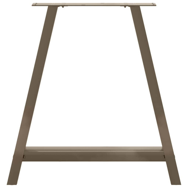 Patas de mesa de centro forma A 2uds acero 70x(72-73) cm M 5