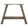 Pés para mesa de centro em formato A. 2 peças. 50x(30-31) cm. aço 5