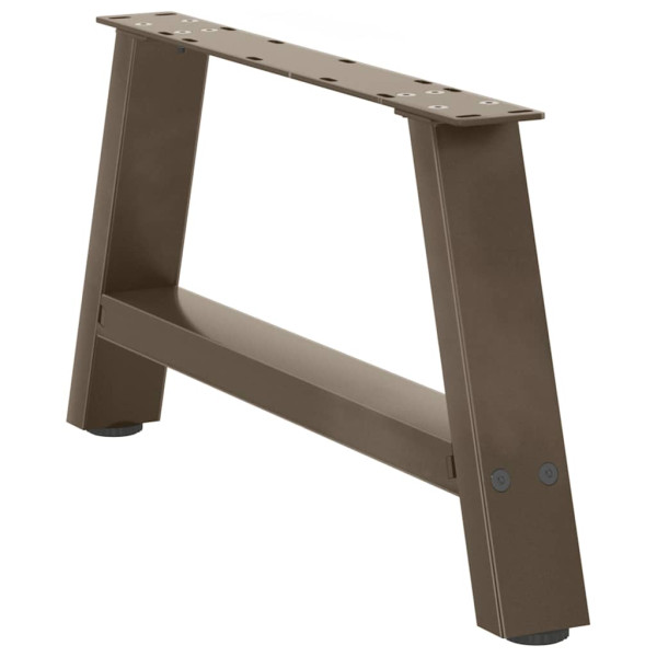 Pés para mesa de centro em formato A. 2 peças. 70x (30-31) cm. aço M 4