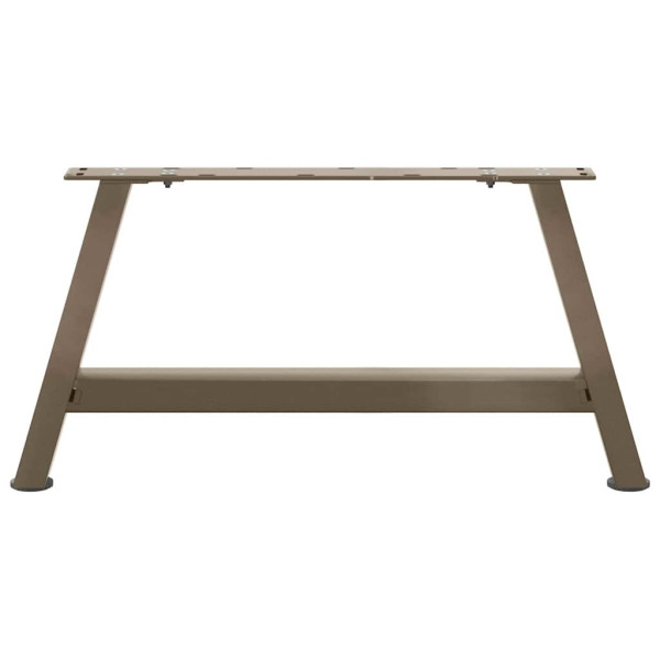 Patas de mesa de centro forma A 2uds acero 70x(30-31) cm M 5