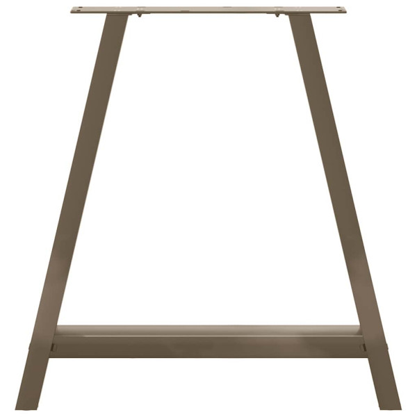 Patas de mesa de centro forma A 2uds acero 80x(72-73) cm M 5