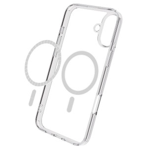 FUNDA MUVIT RECYCLETEK MAGSAFE PARA APPLE IPHONE 16 PLUS TRANSPARENTE H