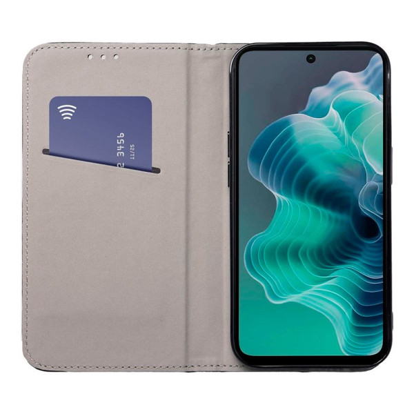 Fundo COOL Capa de Flip para Motorola Moto G35 5G Liso Borgonha M 5