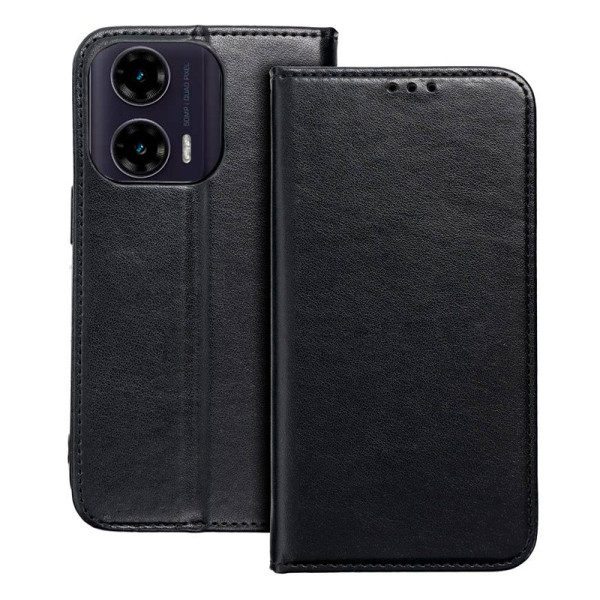 Funda COOL Flip Cover para Motorola Moto G35 5G Liso Negro M 2