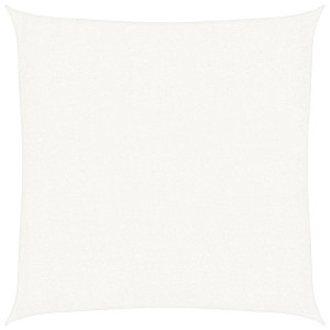 Para-sol estilo vela 160 g/m² 2.5x2.5 m PEAD branco H