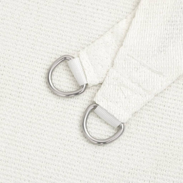 Toldo de vela blanco HDPE 160 g/m² 2.5x2.5 m M 5