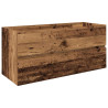 Mueble lavabo con lavabo integrado y grifo madera vieja 4