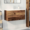 Mueble lavabo con lavabo integrado y grifo madera vieja 3