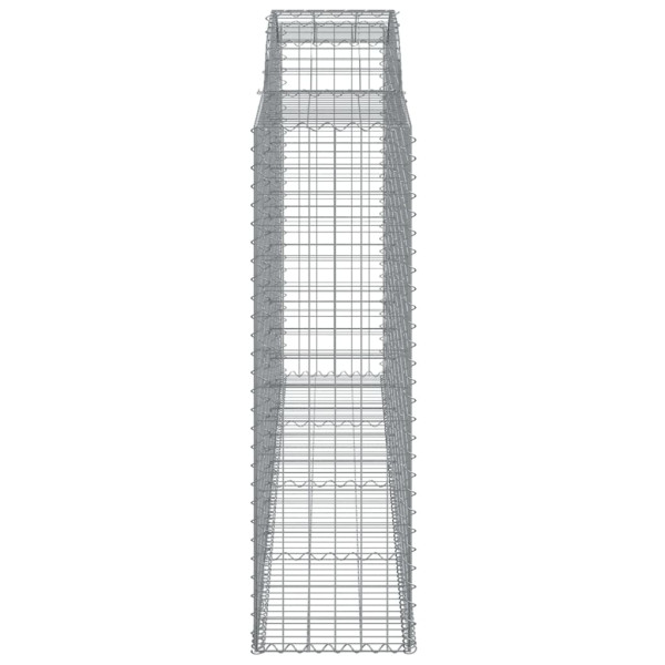 Cestas gaviones 25 uds forma de arco hierro 300x50x160/180 cm M 5