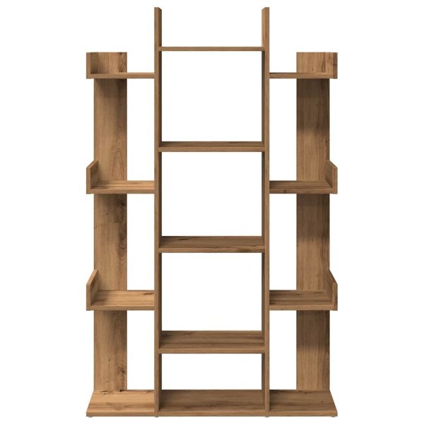 Estantería de madera de ingeniería roble artisan 86x25.5x140 cm M 4