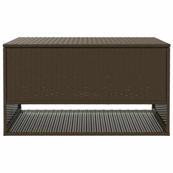 Caixa para almofadões de exterior 100x55x55.5 cm vime PE M 4