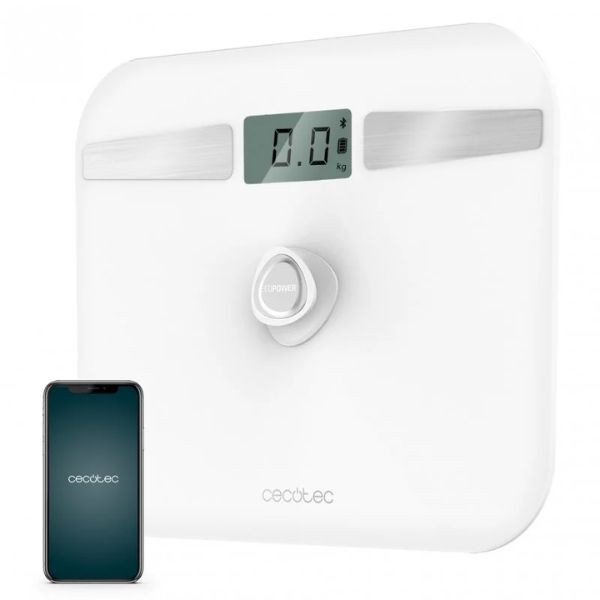 Bascula de baño cecotec surface precision ecopower 10200 smart healthy white M 2