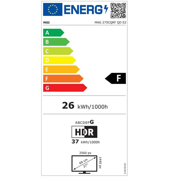 Monitor Gaming MSI MAG 27" 275CQRF QD E2 negro M 6